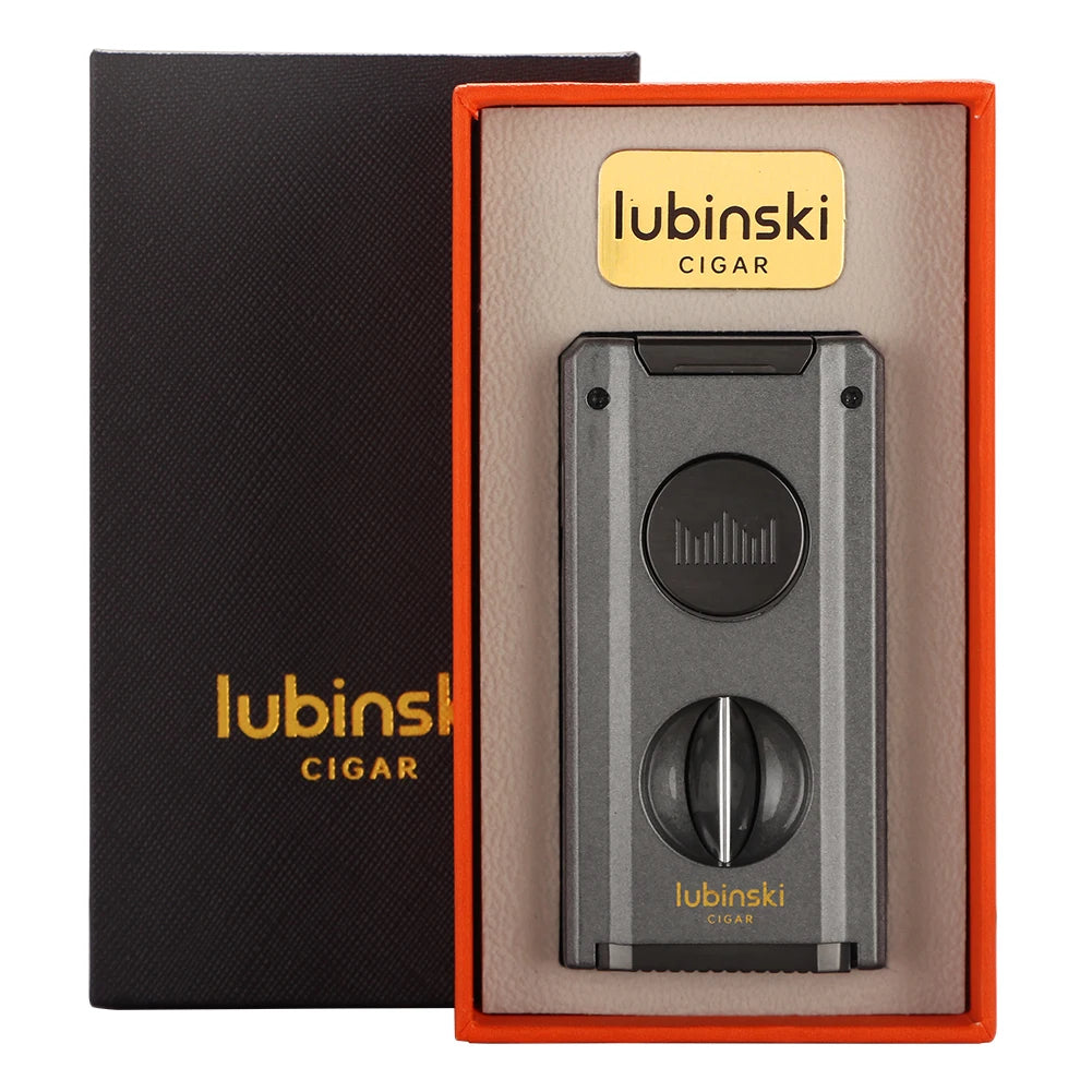 Dual-Flame Torch Lighter with V-Cutter — cigar lighter, photo 8