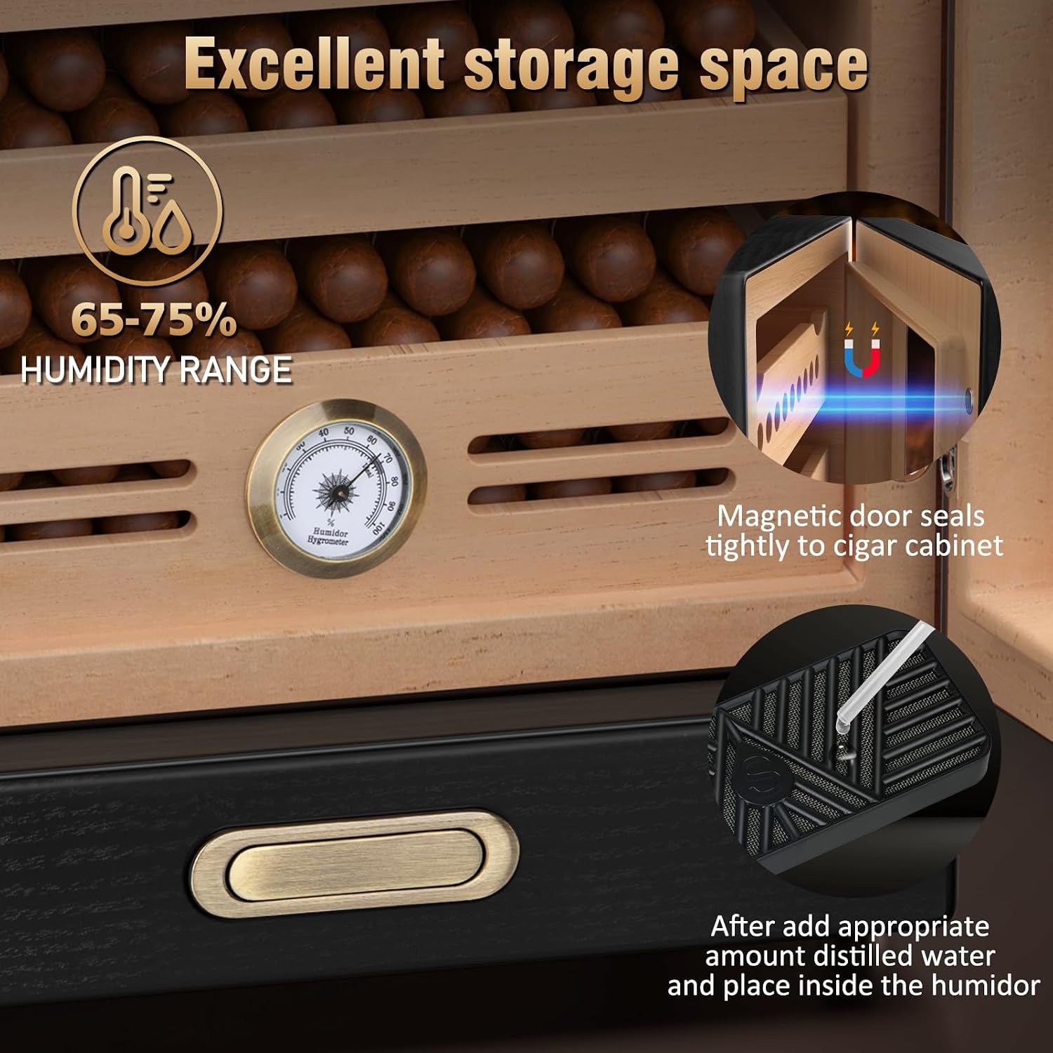 Cedar Humidor Cabinet with Travel Case — cigar humidor, photo 5