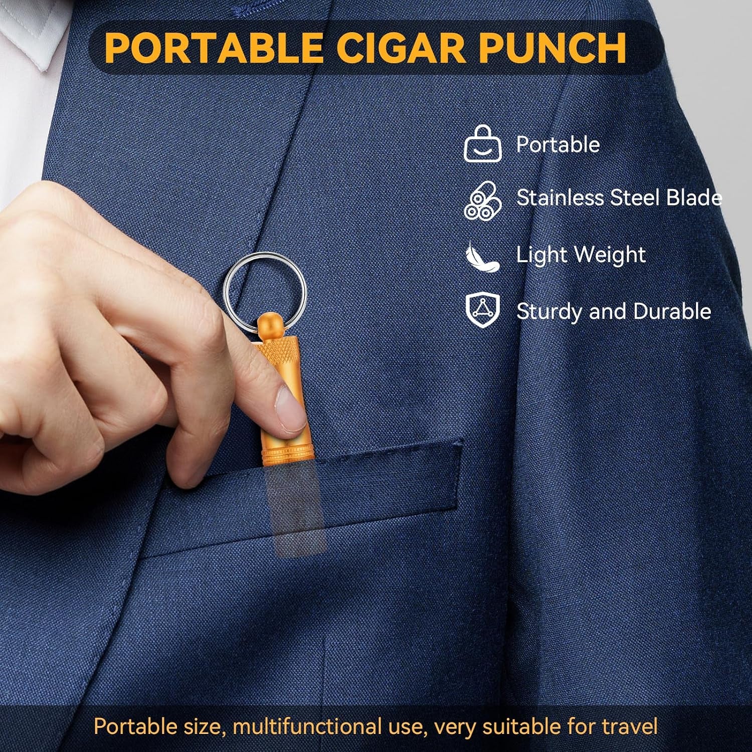 4-in-1 Cigar Punch & Cutter — cigar cutter, photo 5