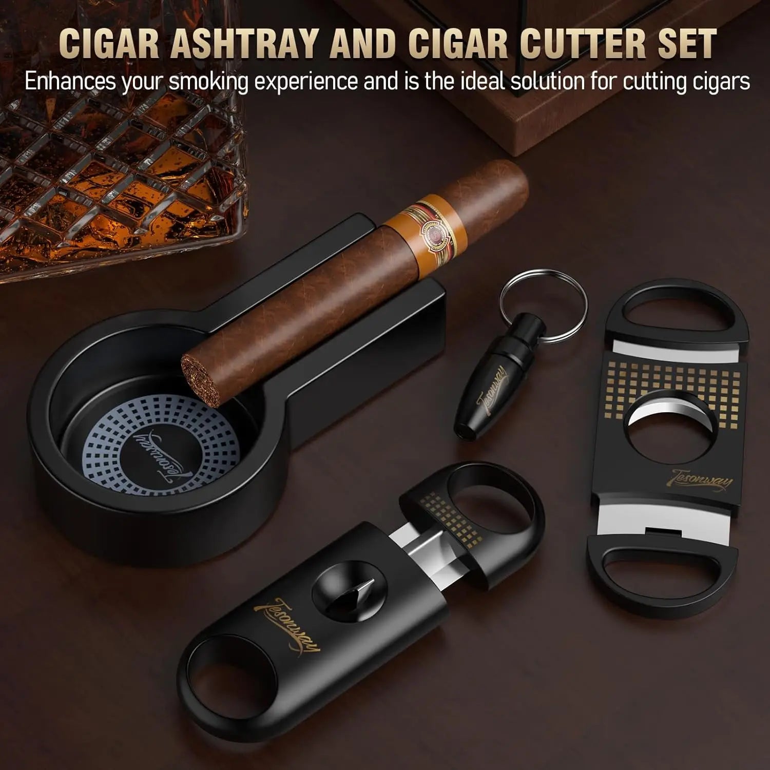 Portable Ashtray & Cutter Set — cigar ashtray, photo 7