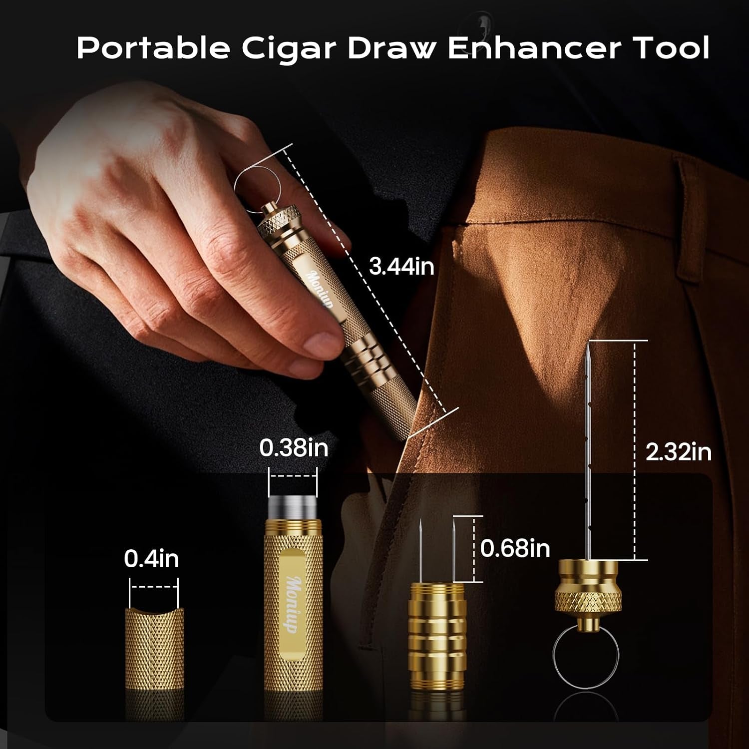 4-in-1 Draw Enhancer Kit — 2 Pack — cigar tool, photo 5