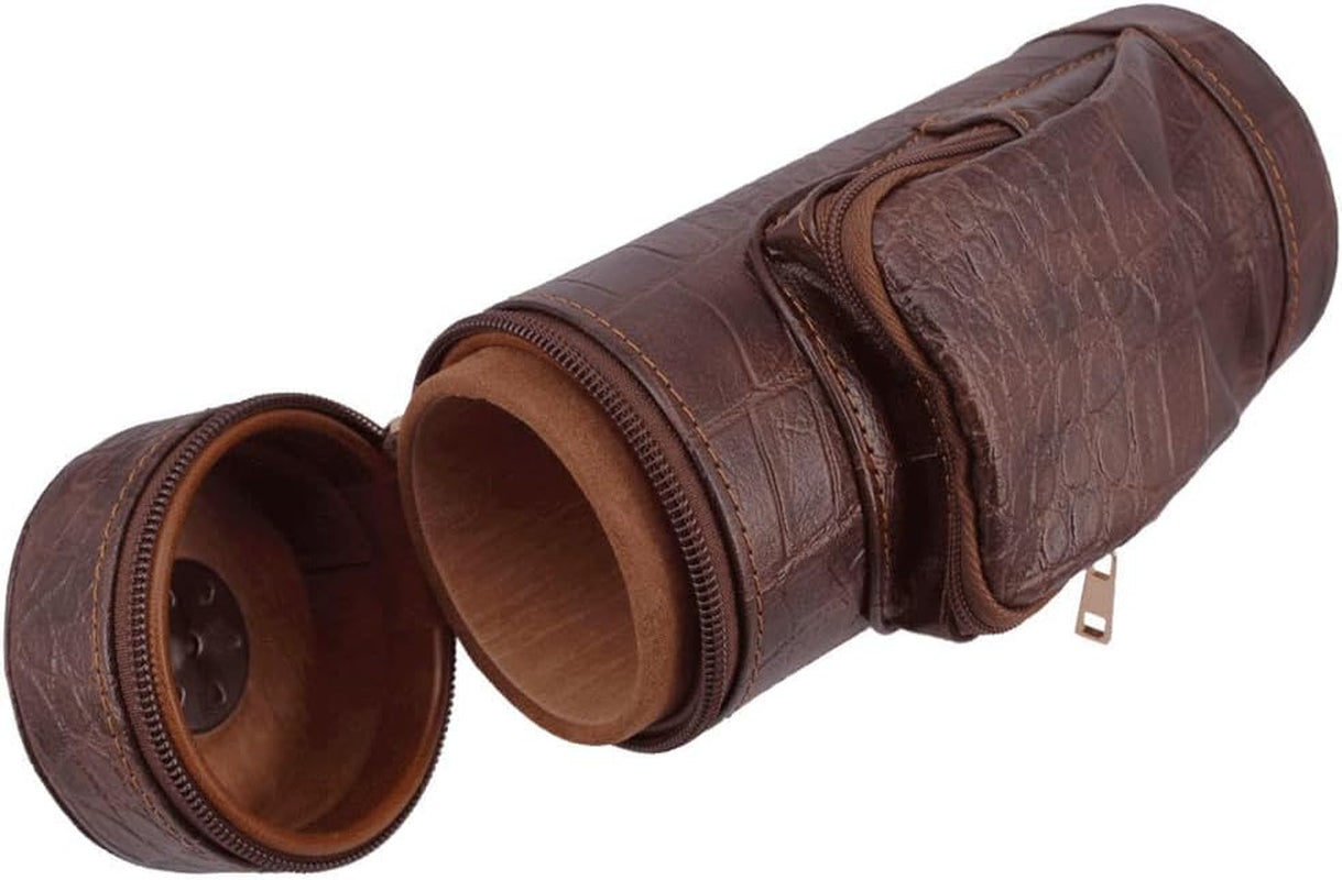 Cylindrical Travel Humidor — 5 Count — cigar humidor, photo 3