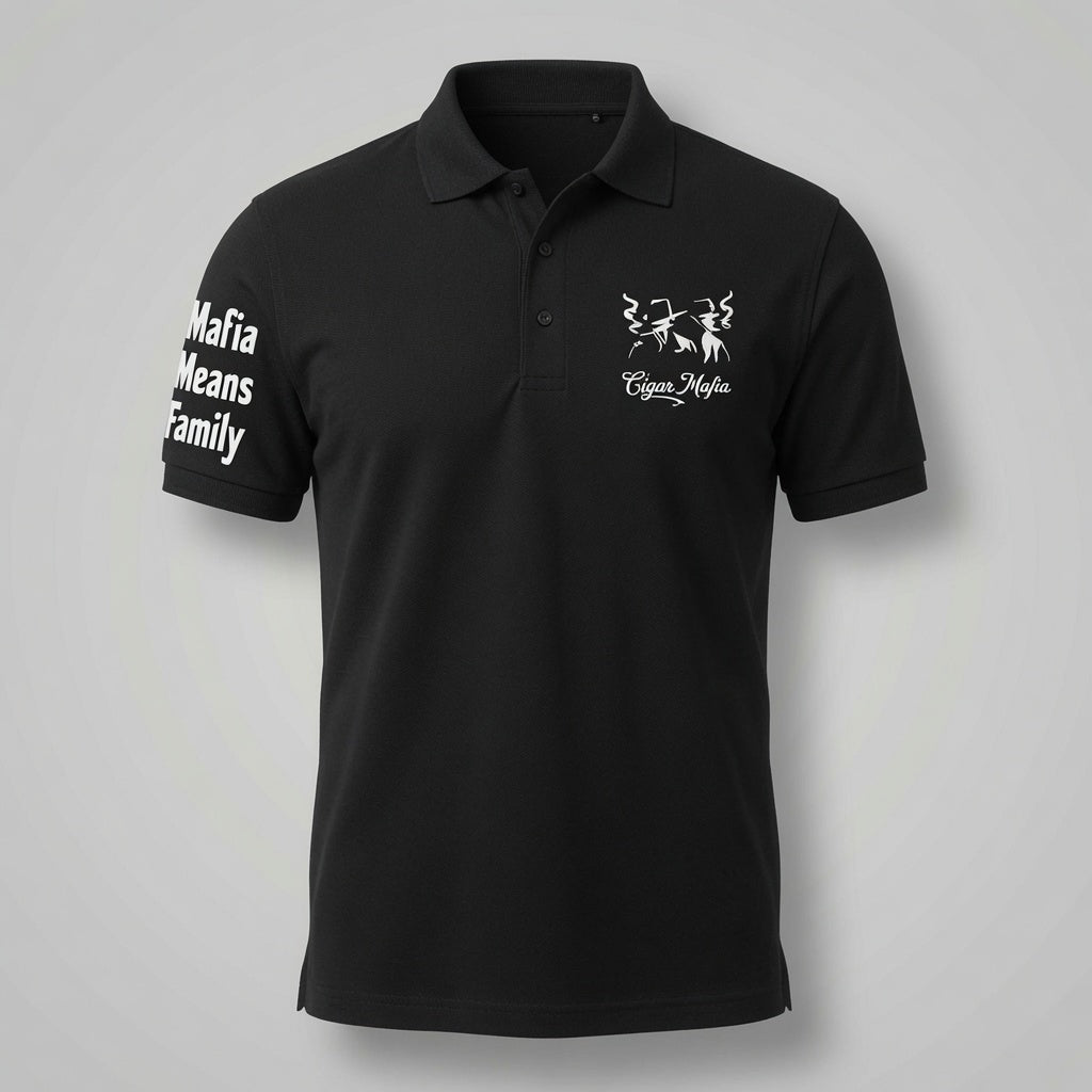 Cigar Mafia Mafia Means Family Polo