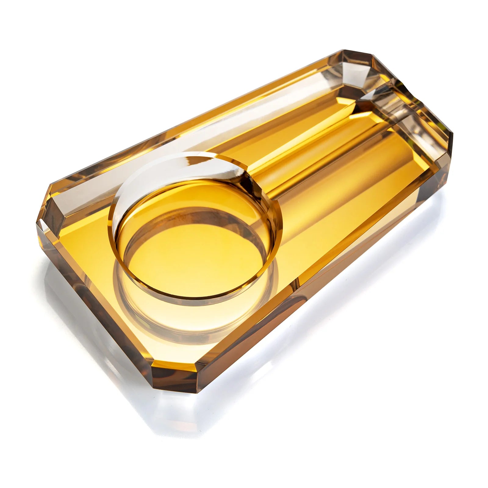 Silver Crystal Ashtray