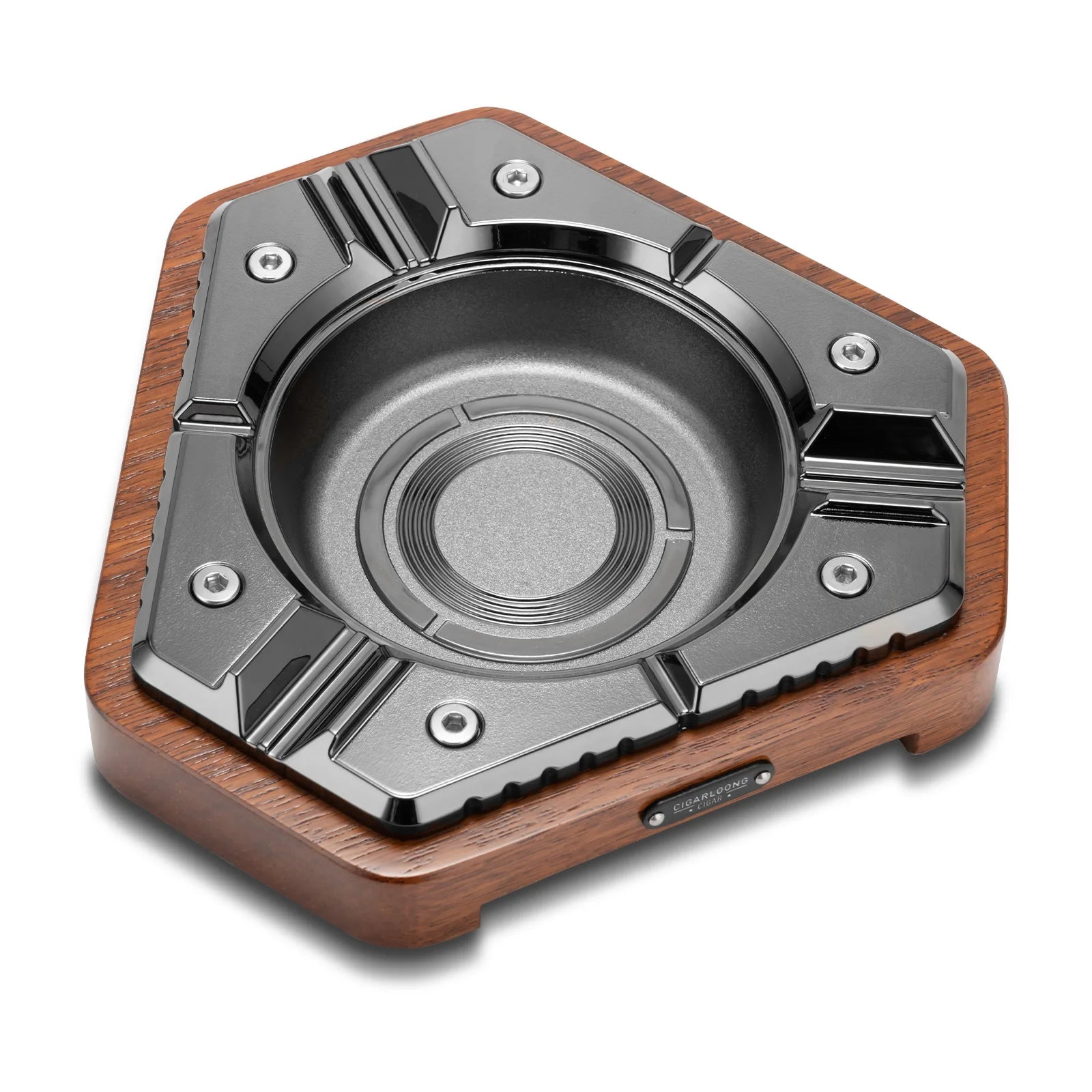 Brilliant Black Ashtray