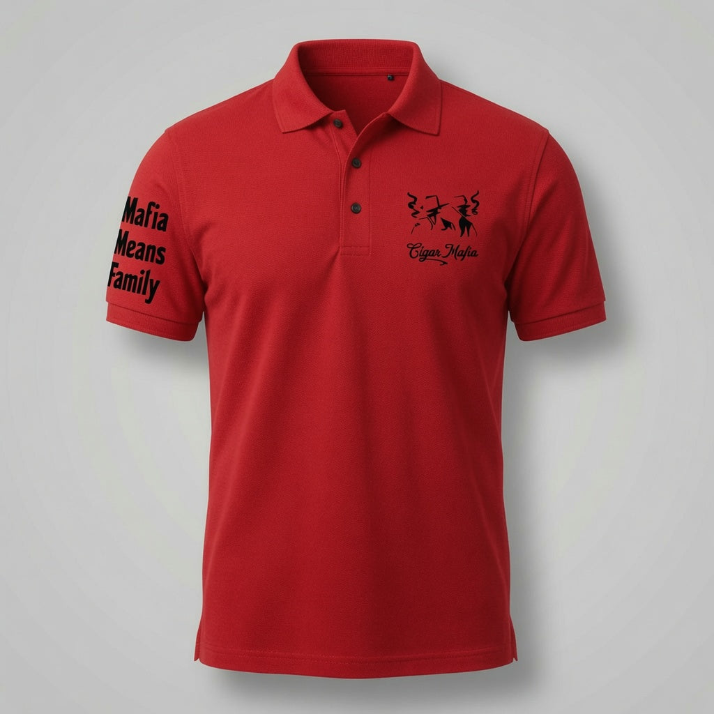 Cigar Mafia Mafia Means Family Polo