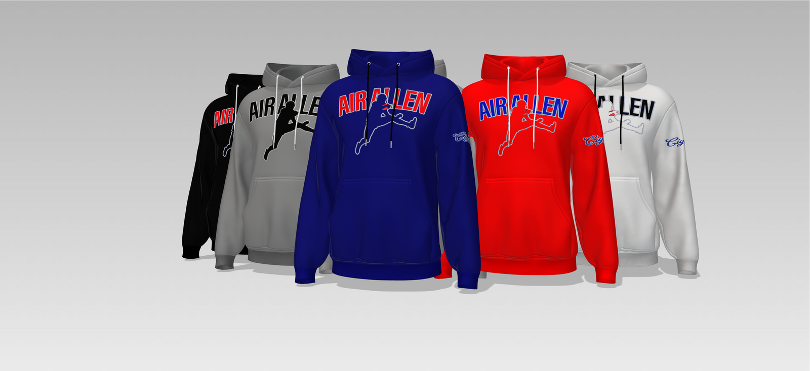 Premium Air Allen Cigar Mafia Hoodie“ Bills Mafia Exclusive