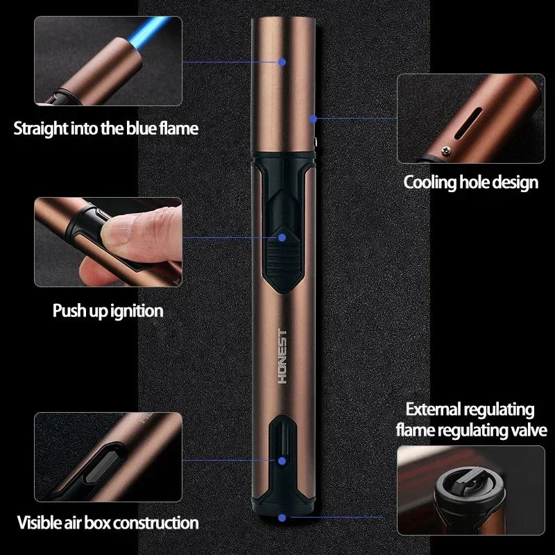 Silver Torch Lighter