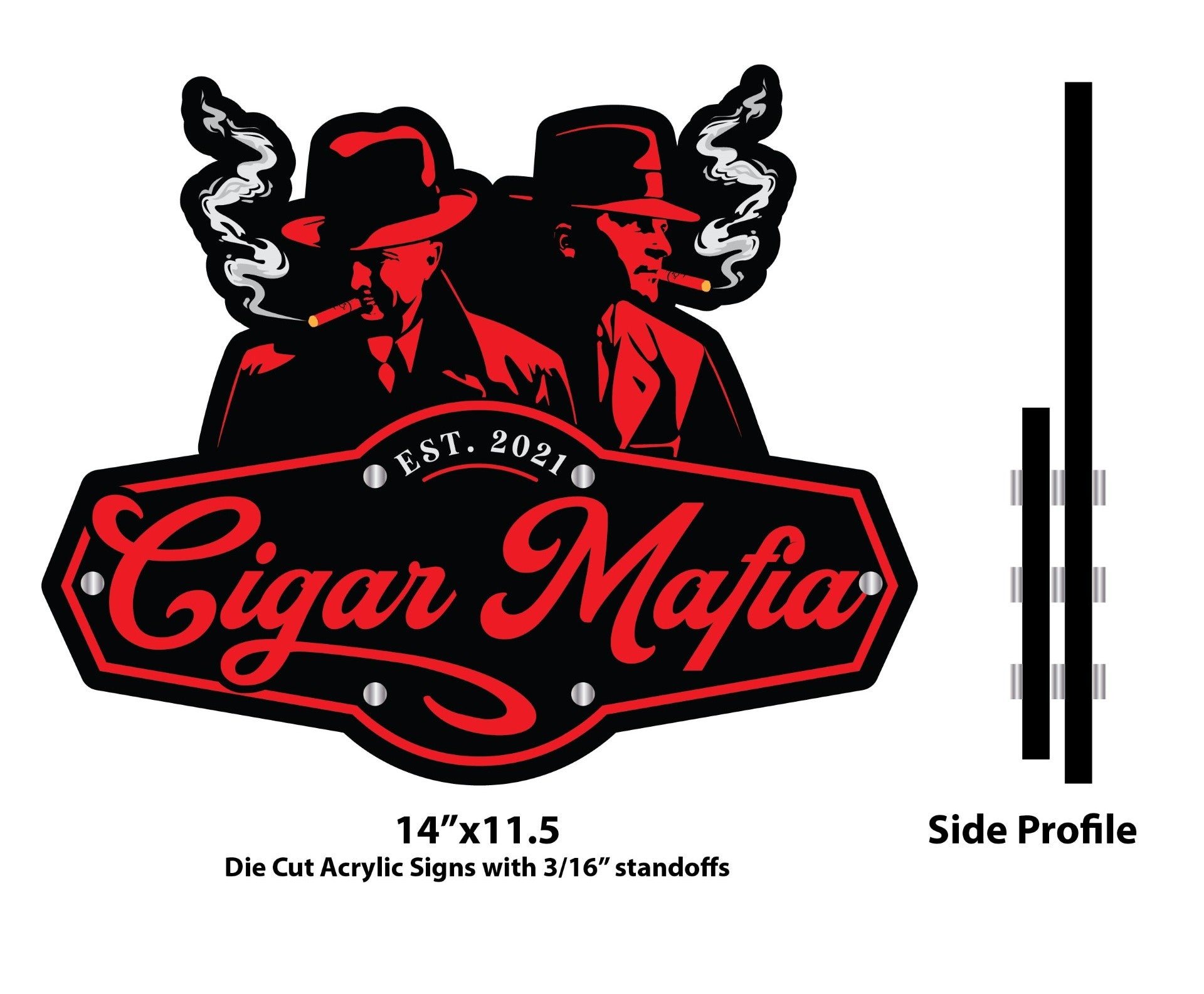Cigar Mafia Mancave Sign