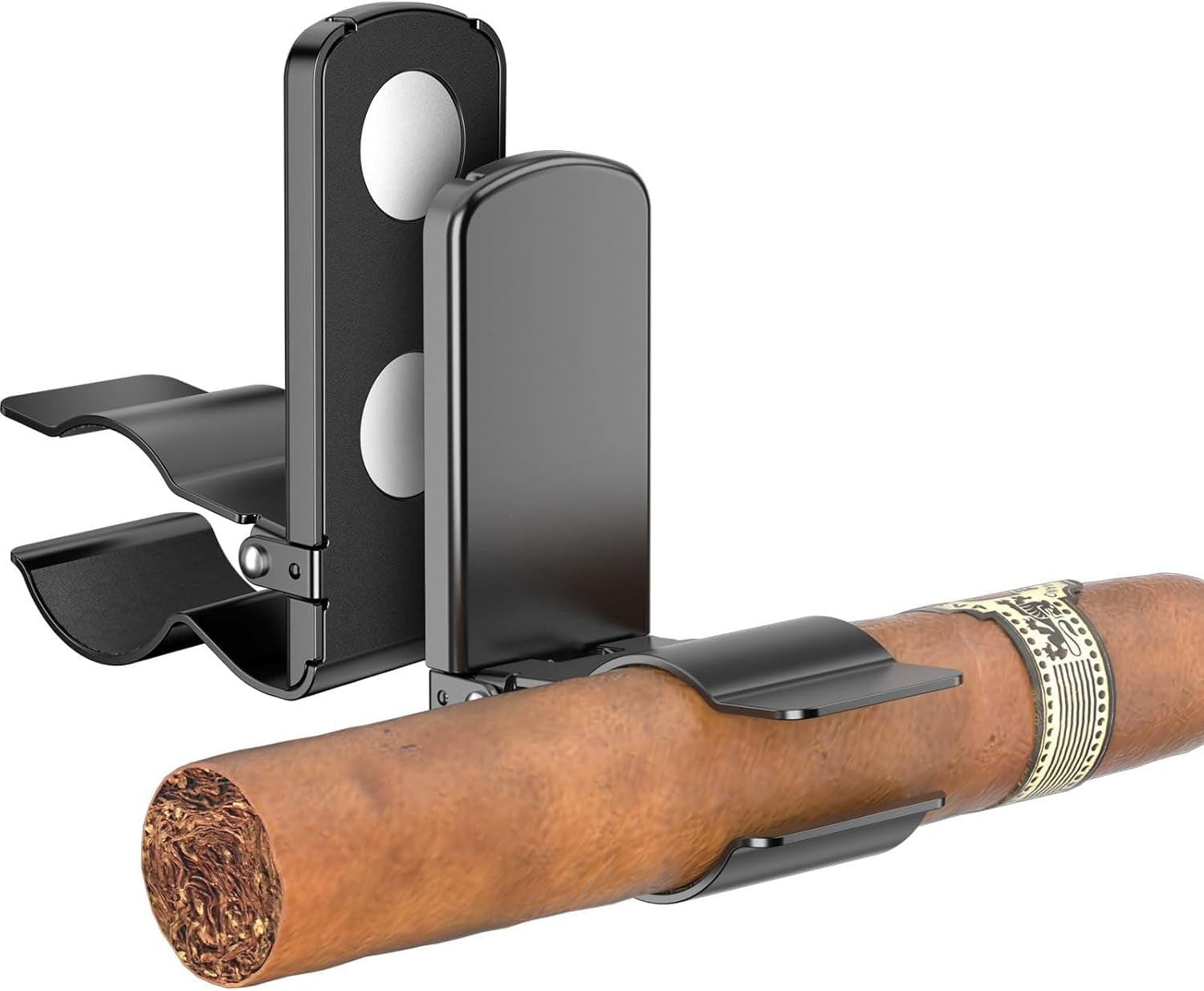 Magnetic Cigar Holders — 2 Pack — cigar holder