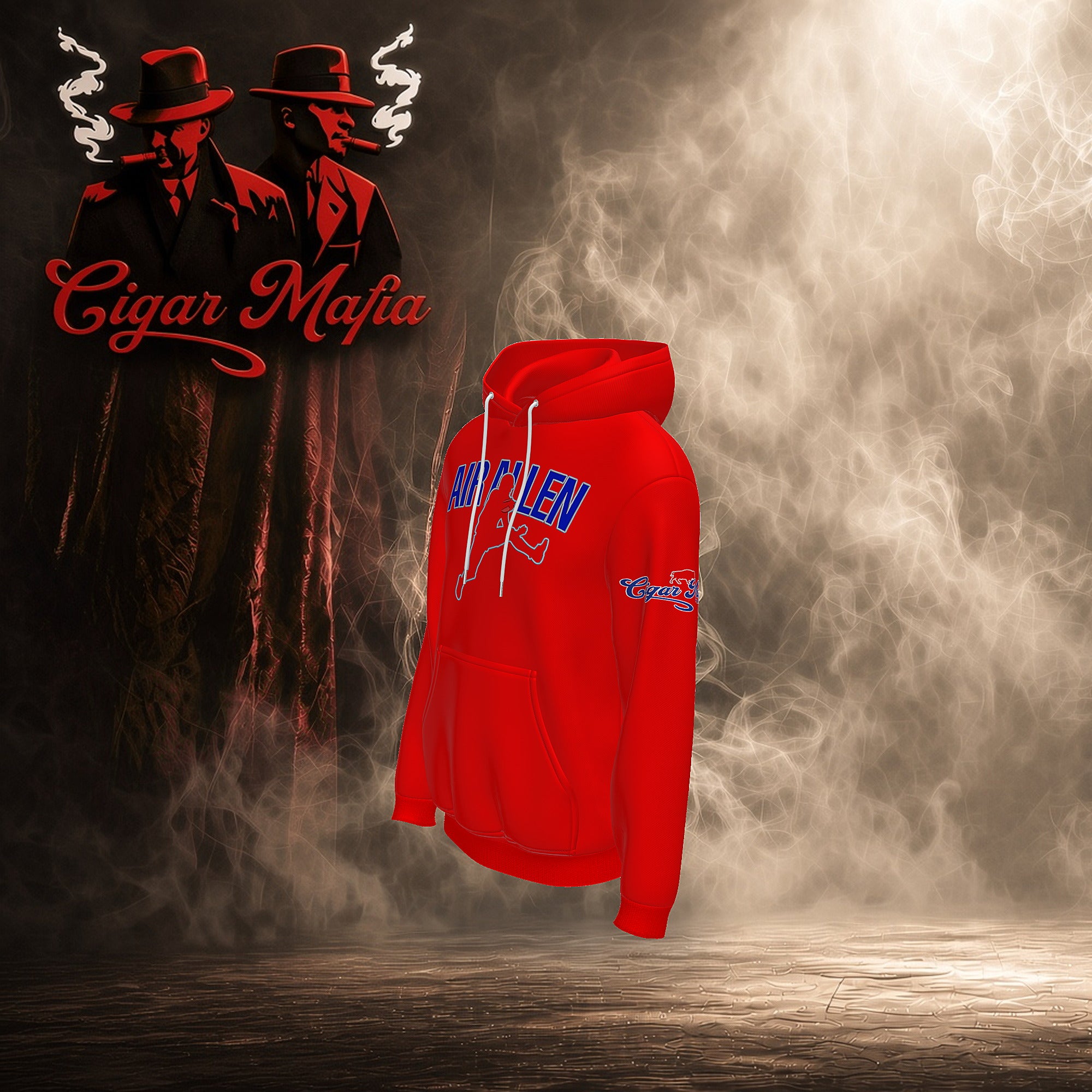 Air Allen Hoodie — Red