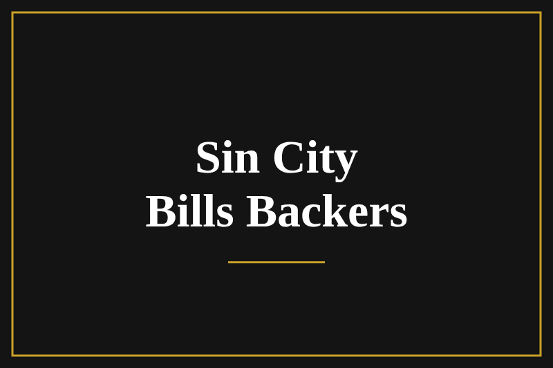 Sin City Bills Backers