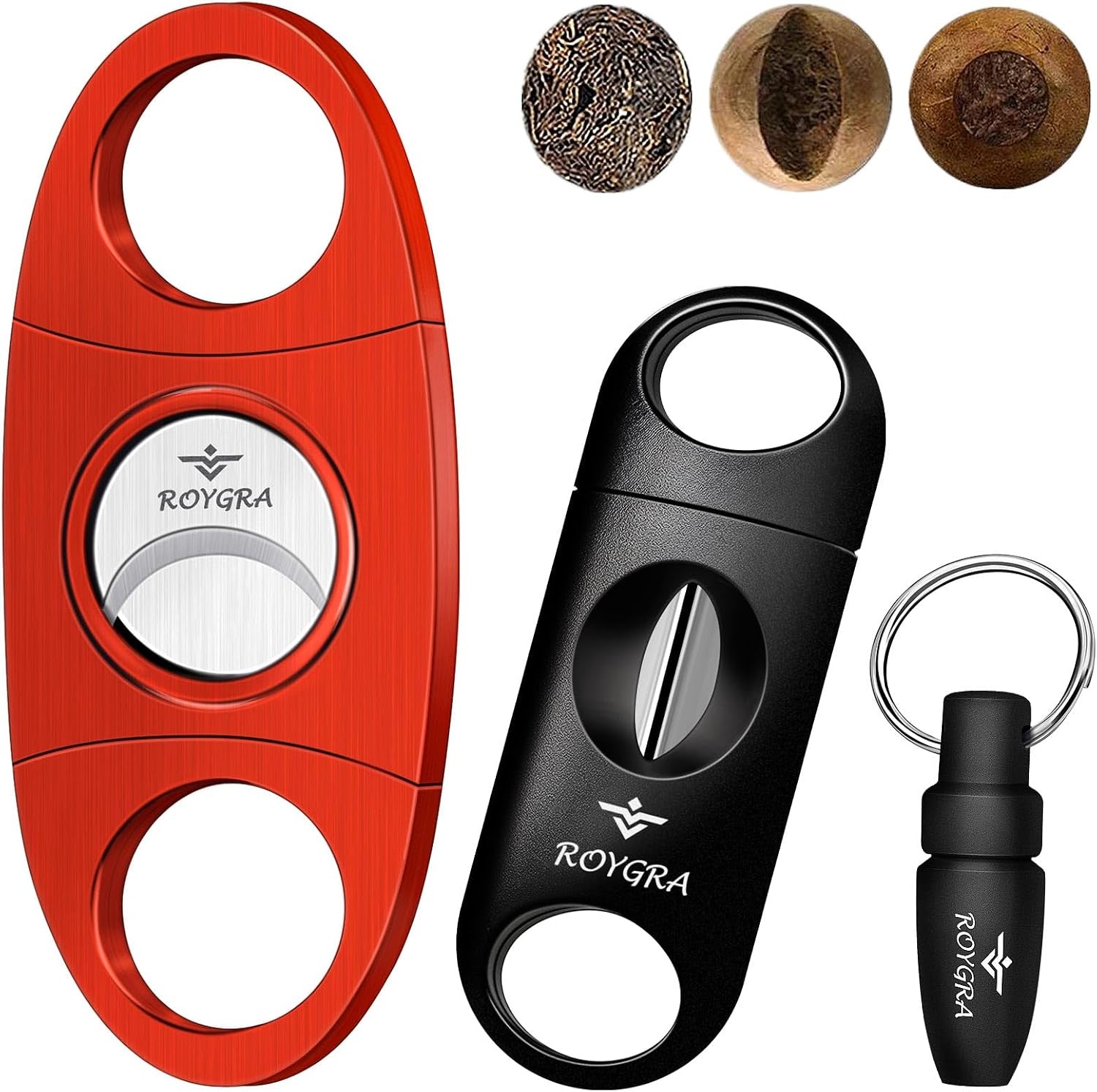 Cigar Cutter Trio (Red) — cigar cutter