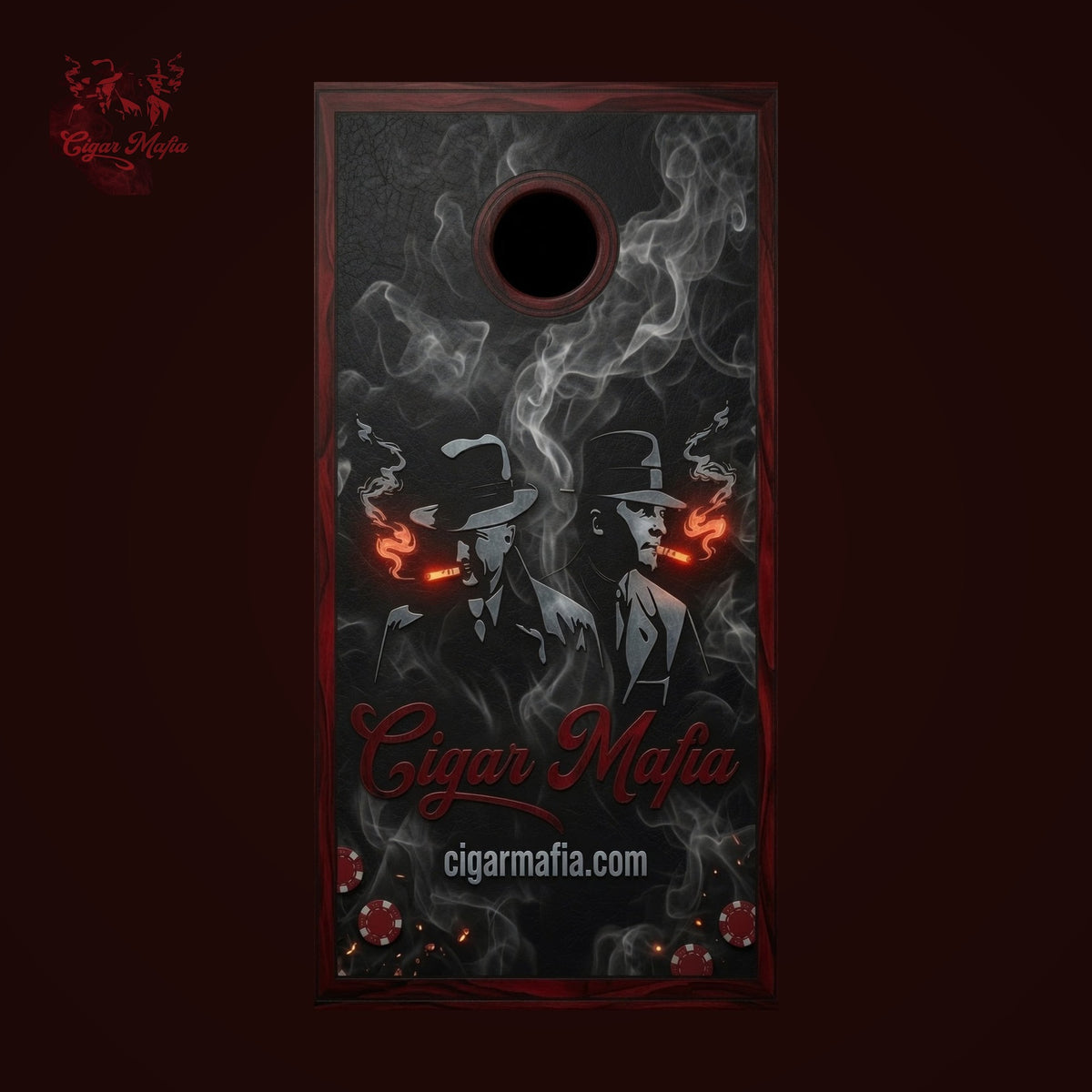 Mafia Cornhole Boards — Style 3