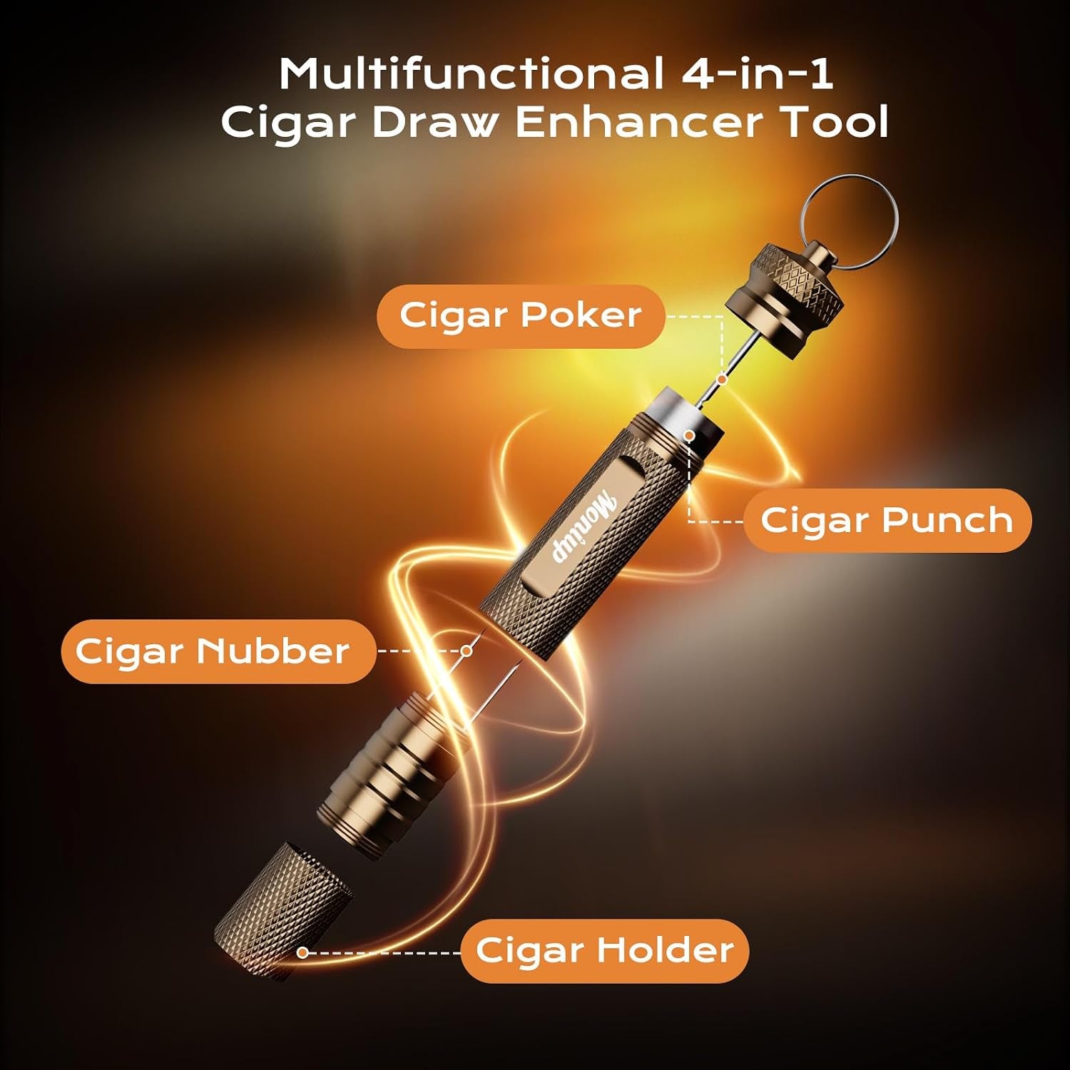4-in-1 Draw Enhancer Kit — 2 Pack — cigar tool, photo 2