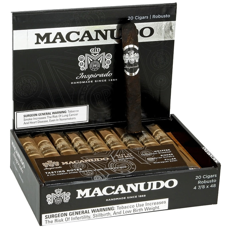 Macanudo Inspirado Black Robusto-20