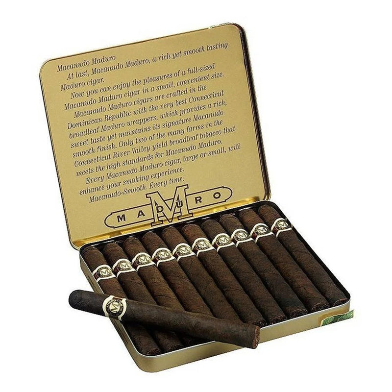 Macanudo Ascot Maduro 10/Tin-10