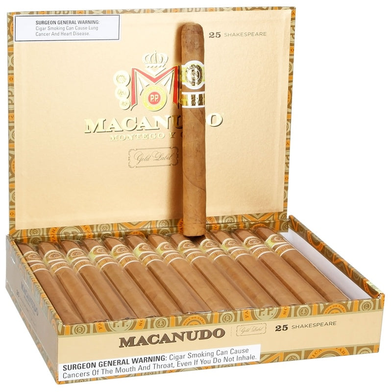 Macanudo Gold Shakespeare-25