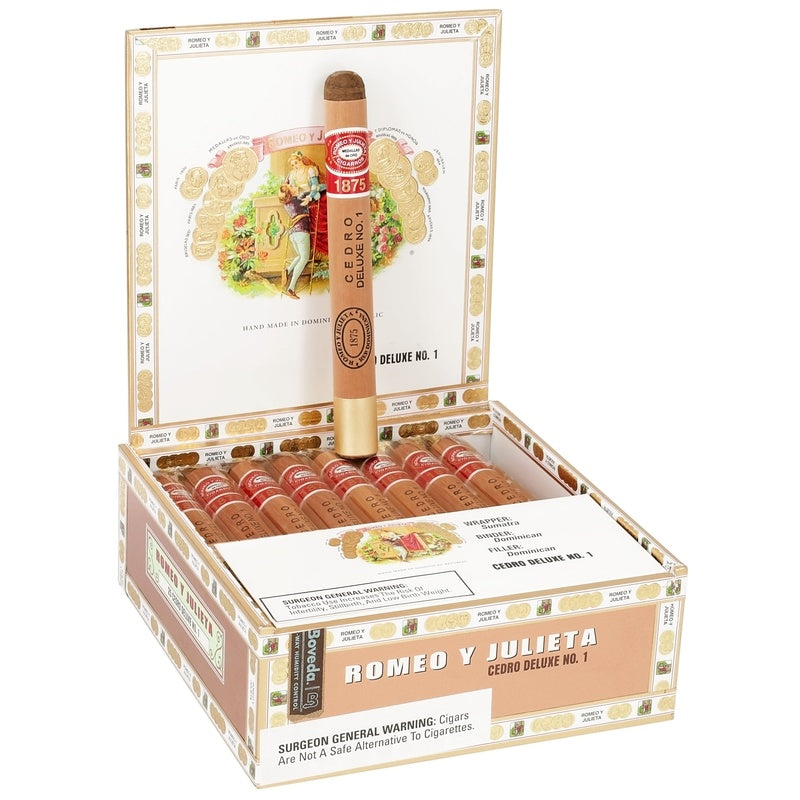Romeo y Julieta Cedro Deluxe #1-25