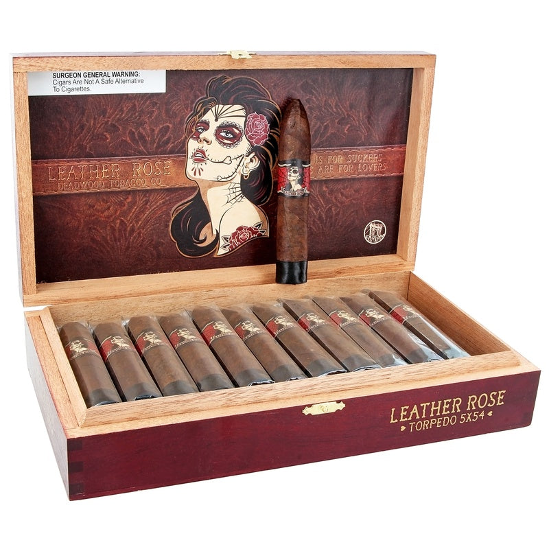 Deadwood Leather Rose-24