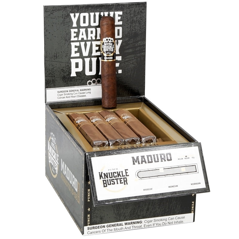 Punch Knuckle Buster Robusto Maduro-25