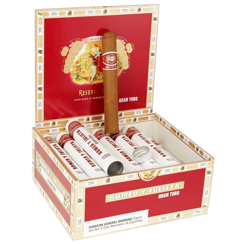 Romeo y Julieta Reale Gran Toro Tube-20