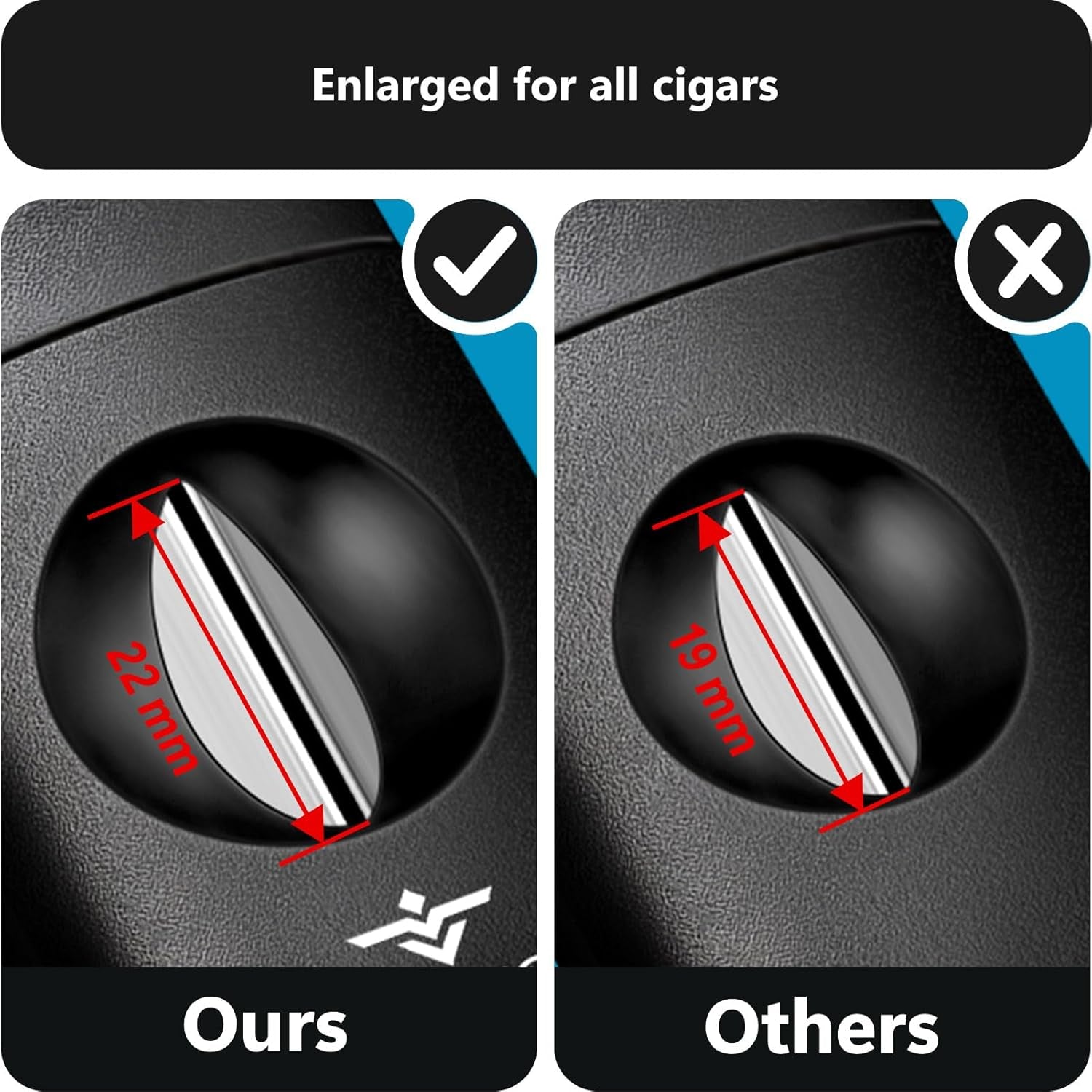 V-Cut Cigar Cutters — 4 Pack — cigar cutter, photo 4