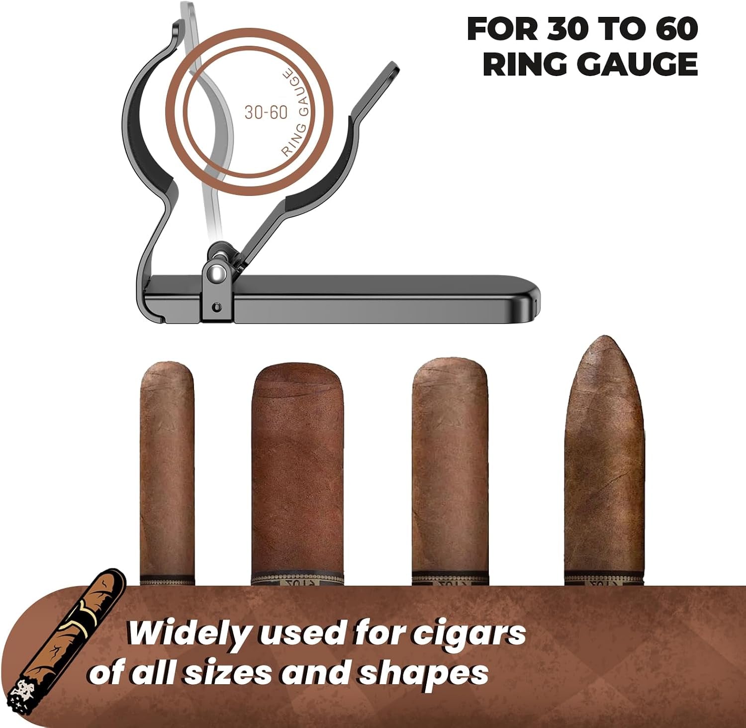 Magnetic Cigar Holders — 2 Pack — cigar holder, photo 5
