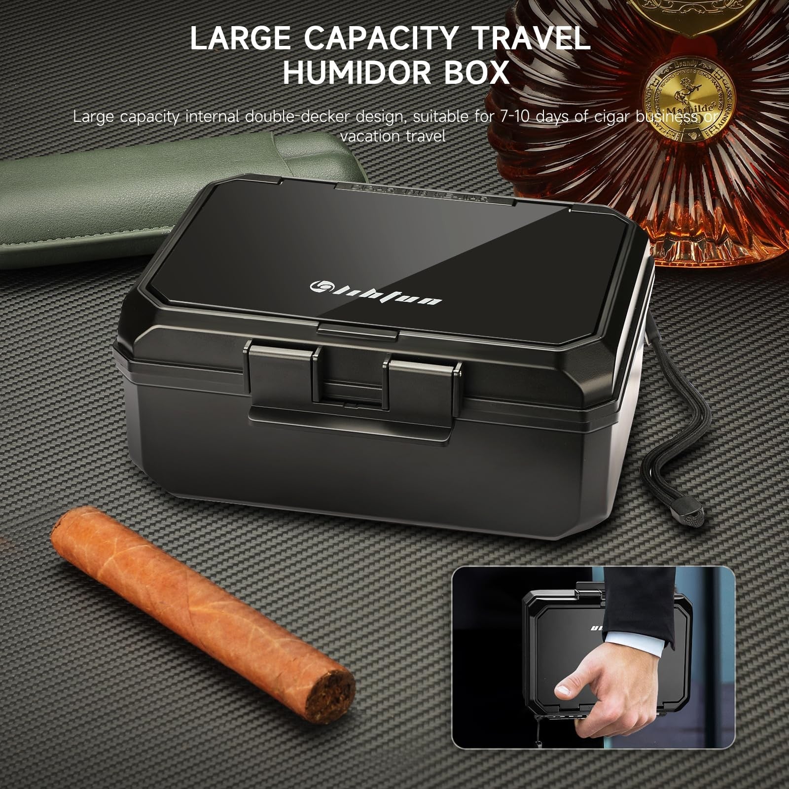 Travel Humidor & Accessories Set — cigar humidor, photo 7