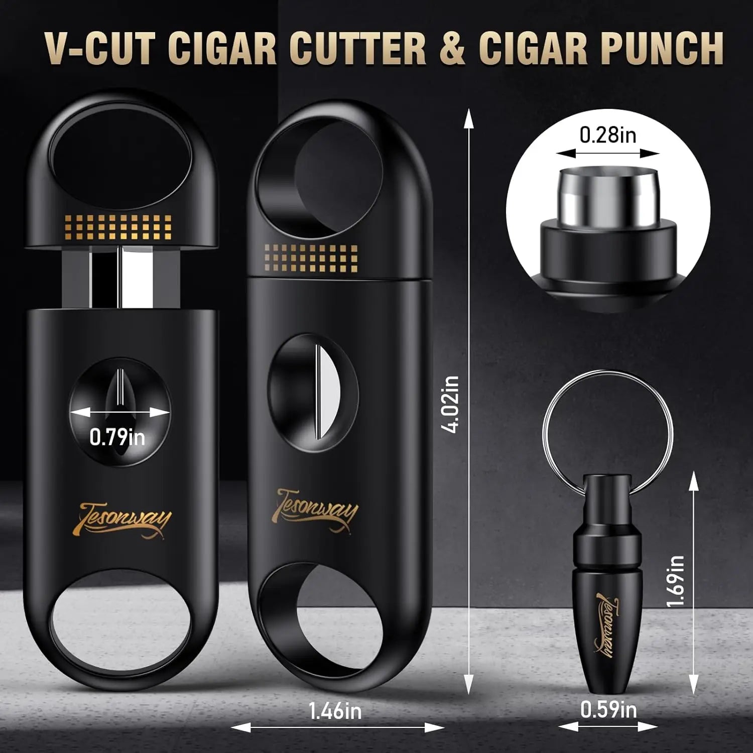 Portable Ashtray & Cutter Set — cigar ashtray, photo 4