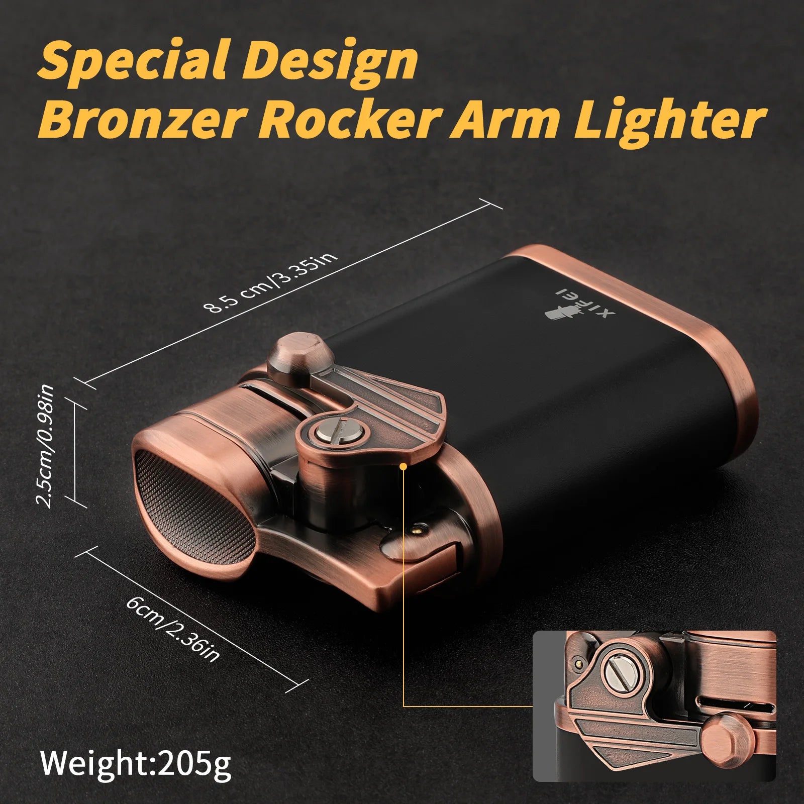 4-Jet Torch Lighter with Holder — cigar holder, photo 4