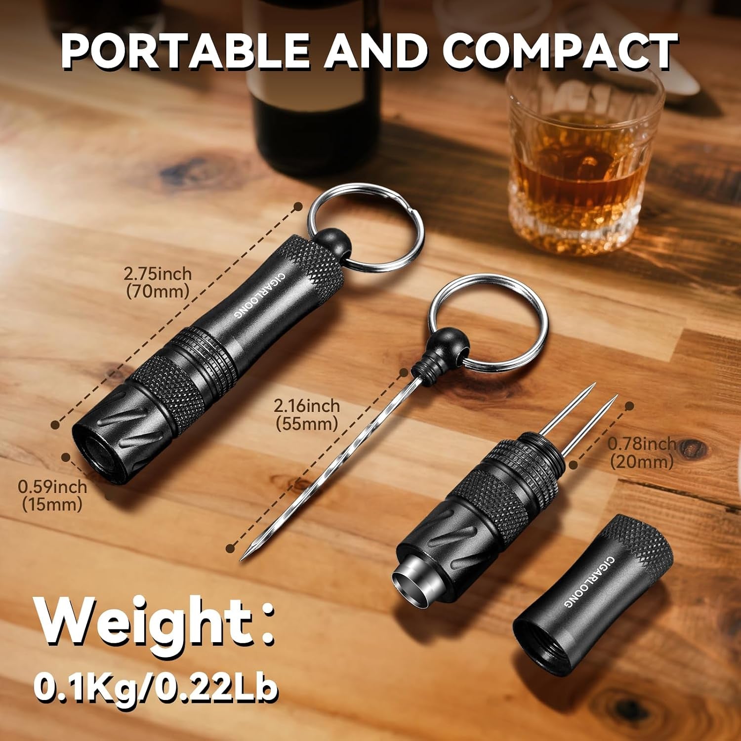 4-in-1 Cigar Punch & Cutter — cigar cutter, photo 6