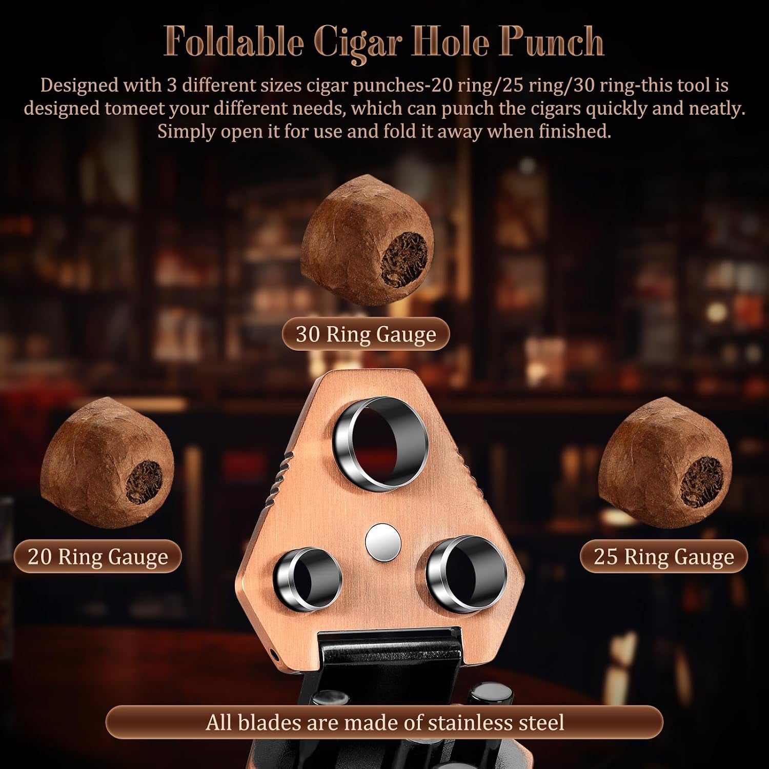 Punch & Holder — 2-in-1 — cigar holder, photo 4