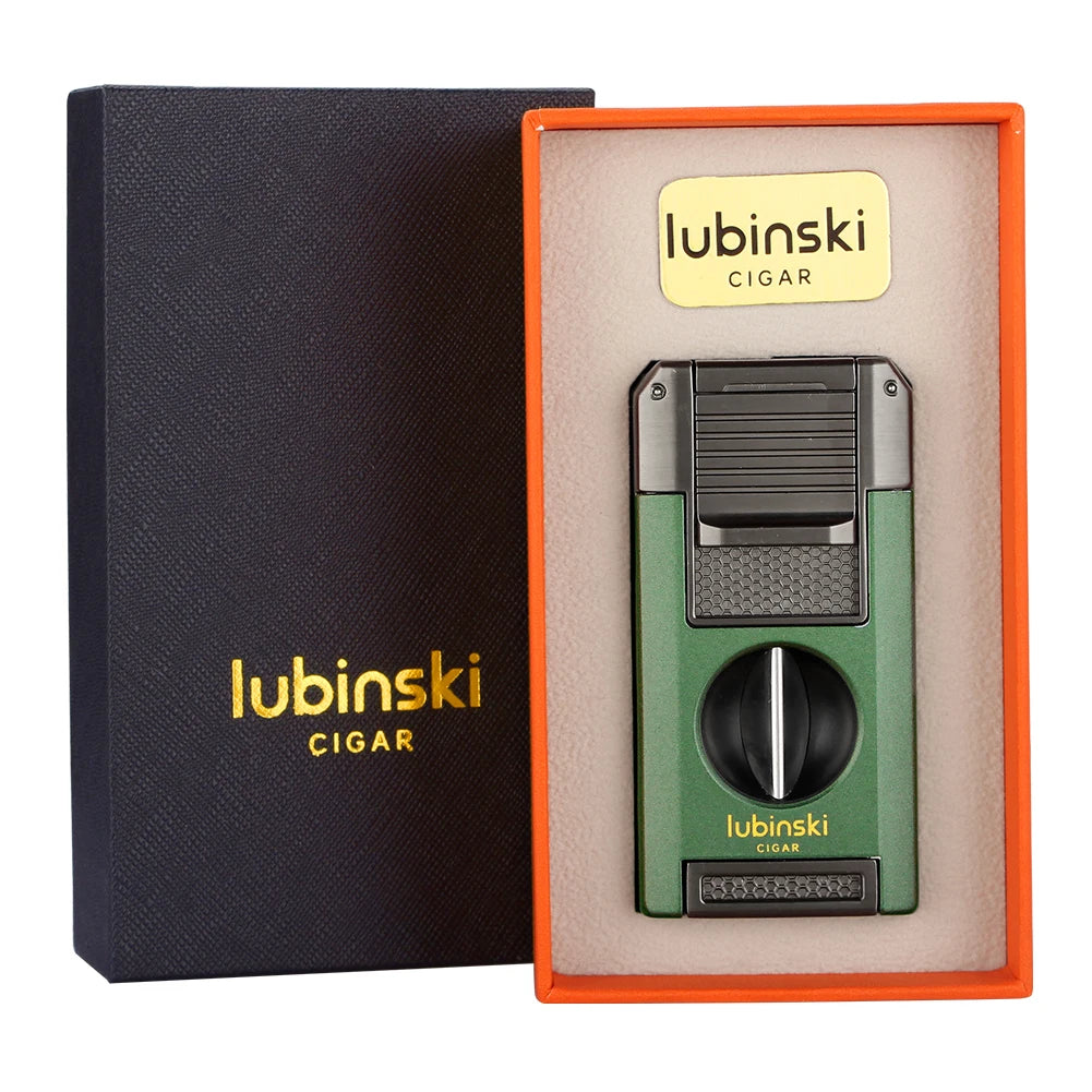 Dual-Flame Torch Lighter with V-Cutter — cigar lighter, photo 10
