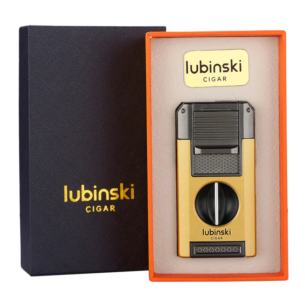 Dual-Flame Torch Lighter with V-Cutter — cigar lighter, photo 12