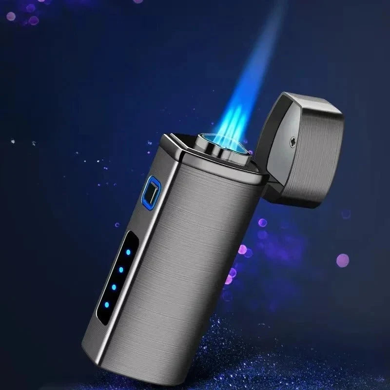 Rechargeable Triple-Jet Torch Lighter — cigar lighter, photo 2