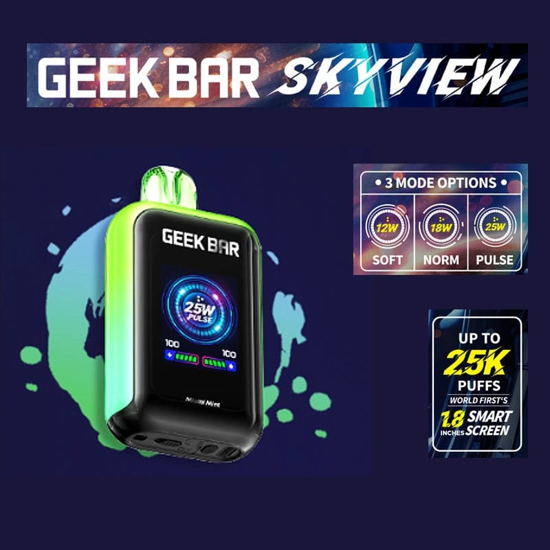 Geek Bar Skyview 25K Disposable Vape (5%, 25000 Puffs)