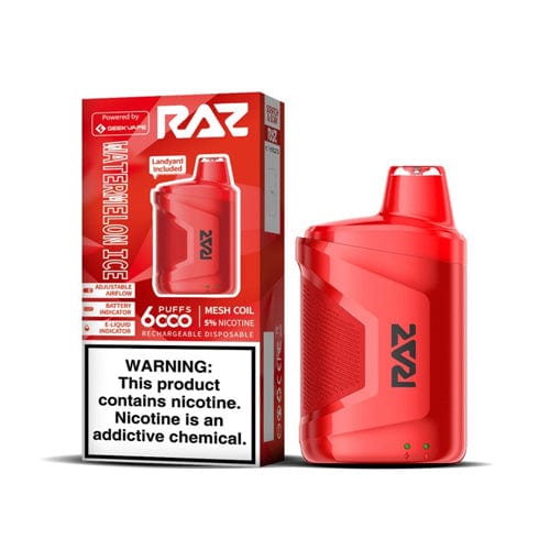 RAZ CA6000 Disposable Vape (5%, 6000 Puffs)