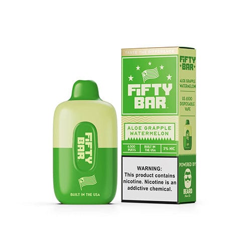 Fifty Bar Disposable Vape (5%, 6500 Puffs)