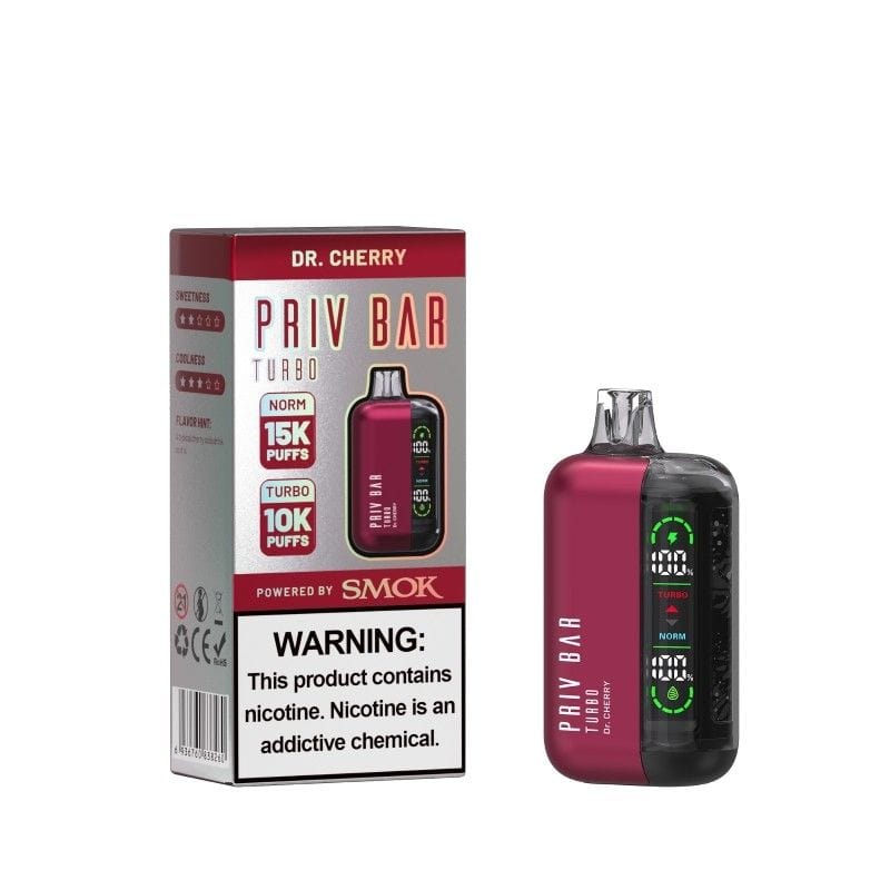 SMOK PRIV Bar Turbo Disposable Vape (5%, 15000 Puffs)