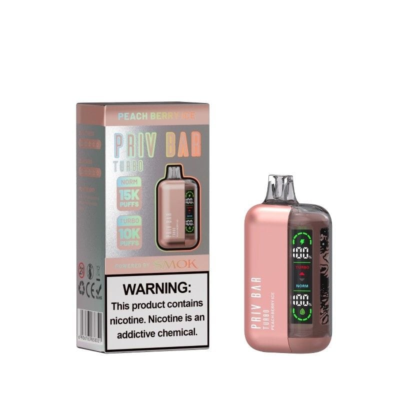 SMOK PRIV Bar Turbo Disposable Vape (5%, 15000 Puffs)