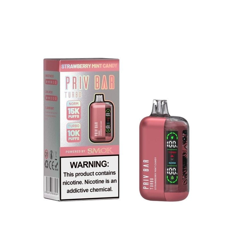 SMOK PRIV Bar Turbo Disposable Vape (5%, 15000 Puffs)