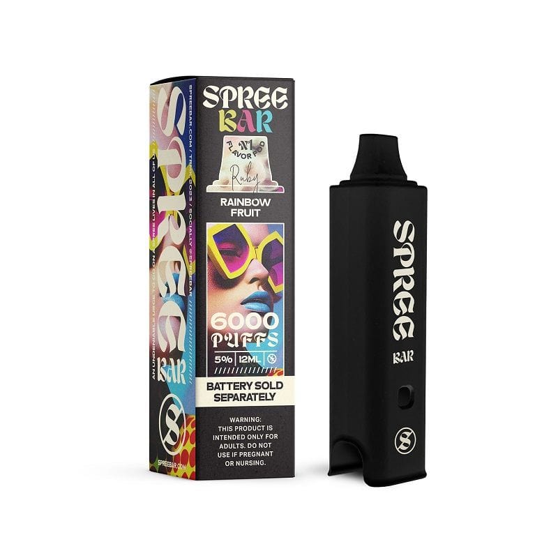 Spree Bar 6000 Diposable Starter Pack (5%, 6000 Puffs)