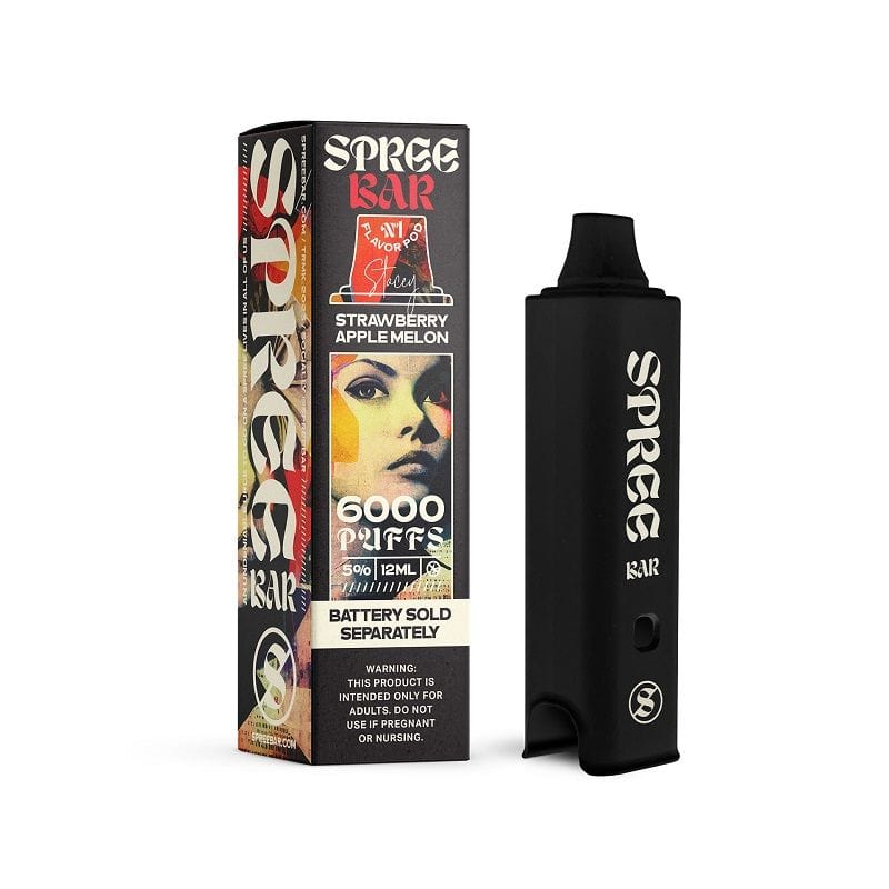 Spree Bar 6000 Diposable Starter Pack (5%, 6000 Puffs)