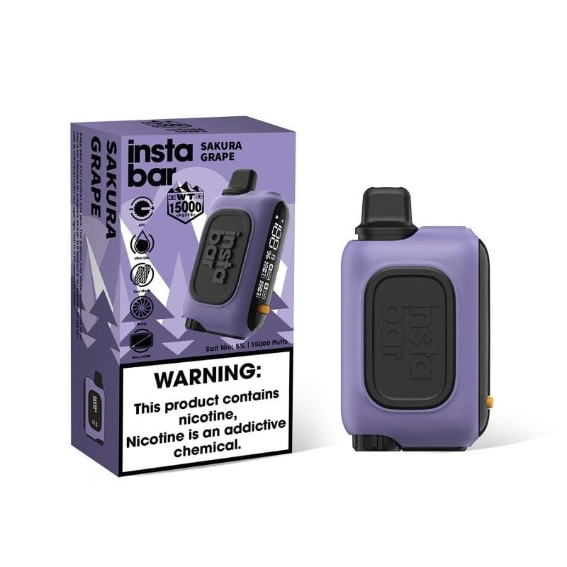 InstaBar WT15000 Disposable Vape (5%, 15000 Puffs)