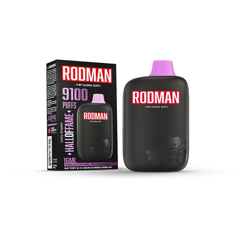 Aloha Sun Rodman 9100 Disposable Vape (5%, 9100 Puffs)