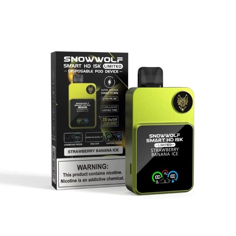 SnowWolf Smart HD 15K Disposable Vape (5%, 15000 Puffs)