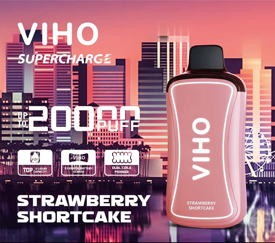 VIHO Supercharge 20000 Disposable Vape (5%, 20000 Puffs)