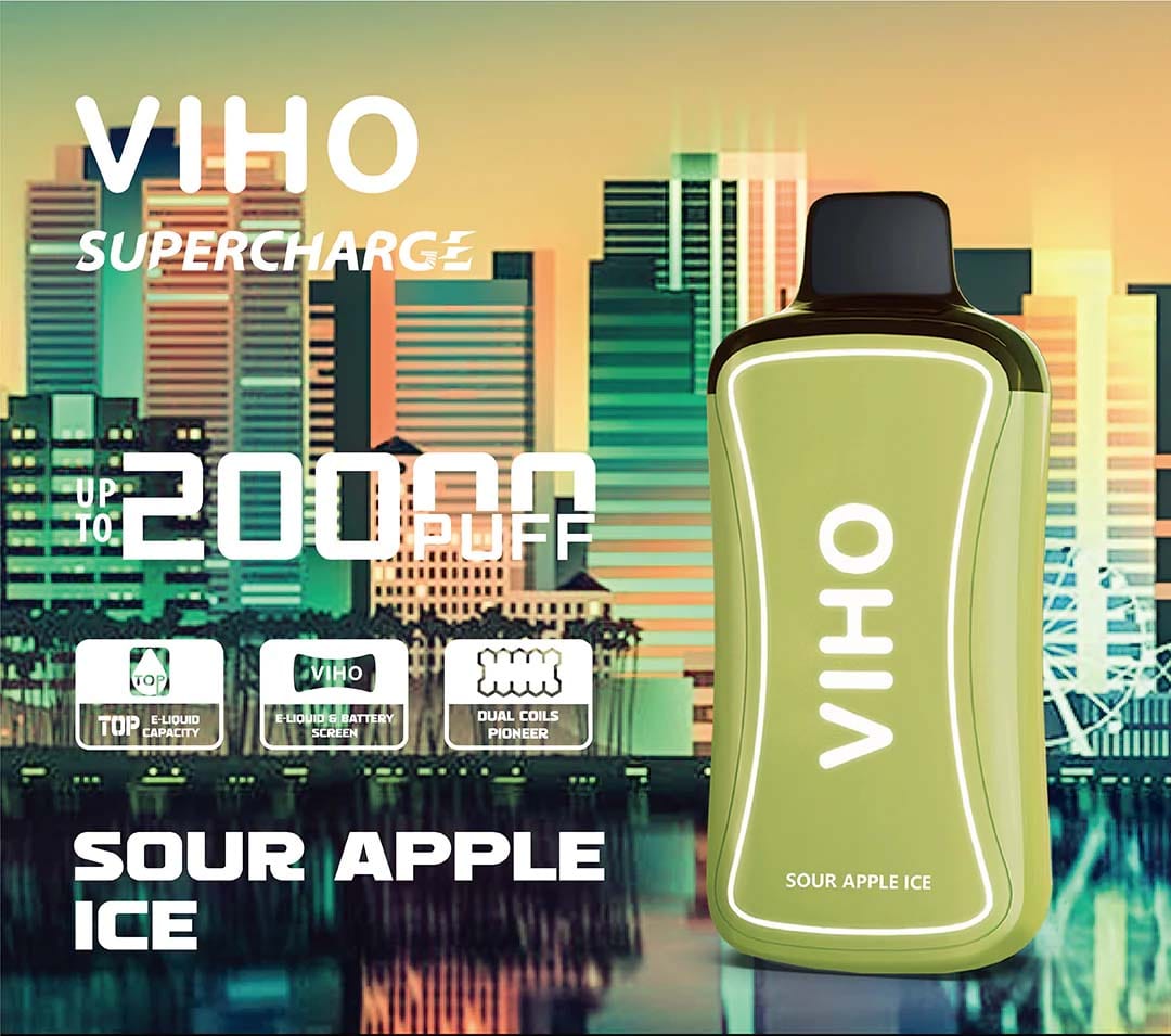 VIHO Supercharge 20000 Disposable Vape (5%, 20000 Puffs)