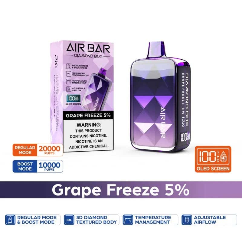 Air Bar Diamond Box 20000 Disposable (5%, 20000 Puffs)